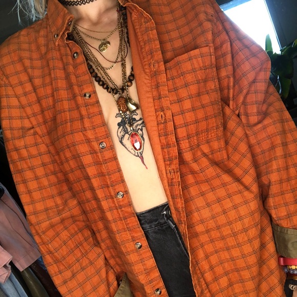 Vintage corduroy button up - Picture 3 of 4